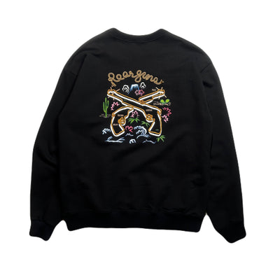 SOUVENIR SWEAT SHIRT / BLACK*COLOR