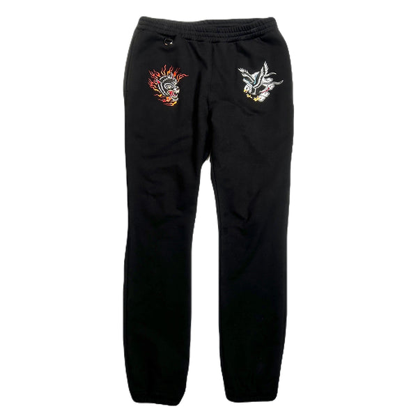 SOUVENIR SWEAT PANTS / BLACK*COLOR
