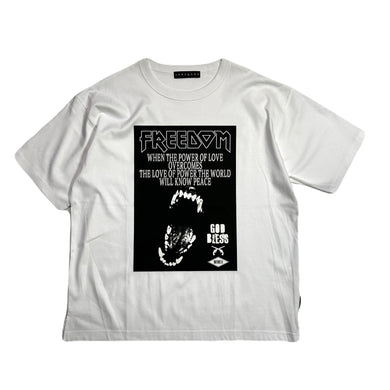 FREEDOM ROAR T-SHIRT / WHITE