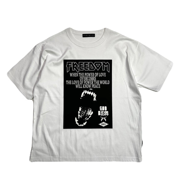 FREEDOM ROAR T-SHIRT / WHITE
