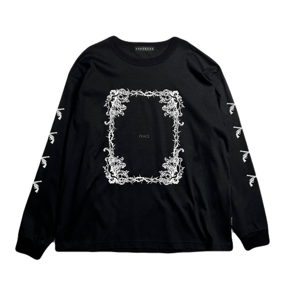 画像をギャラリービューアに読み込む, ANGEL FRAME L/S T-SHIRT / BLACK