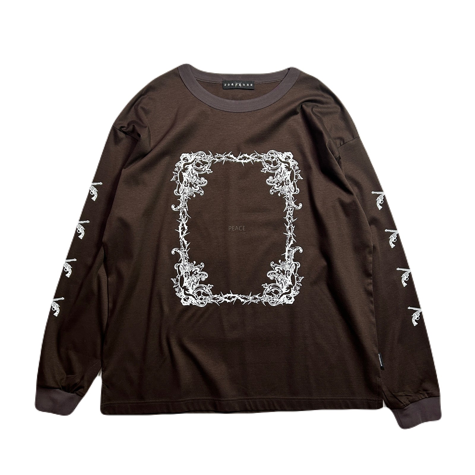 画像をギャラリービューアに読み込む, ANGEL FRAME L/S T-SHIRT / BROWN