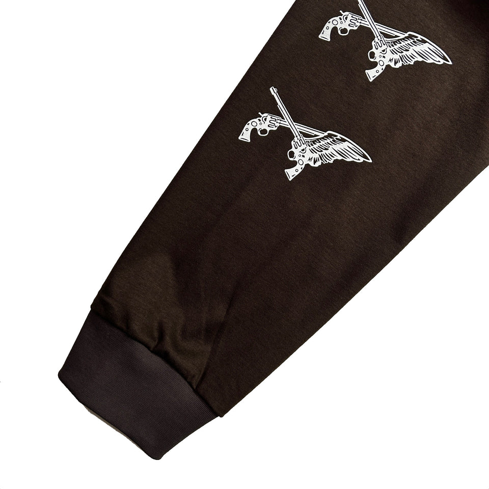 画像をギャラリービューアに読み込む, ANGEL FRAME L/S T-SHIRT / BROWN