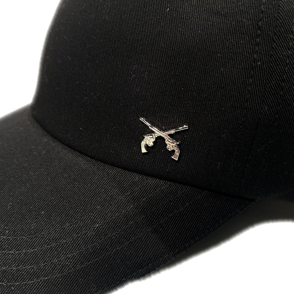 将图片加载到图库查看器，CROSSGUN METAL PIN BB CAP / BLACK
