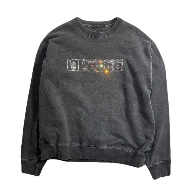 PEACE CRYSTAL SWEATER / BLACK