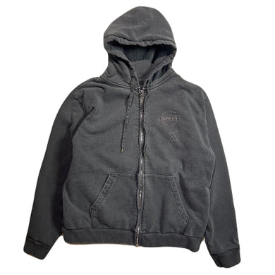 CROSSSGUN CHAIN EMBROIDERY HOODIE / BLACK