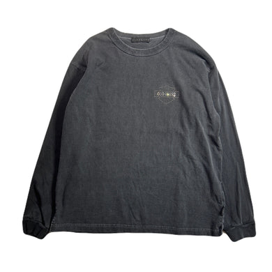 GOD BLESS CRYSTAL L/S T-SHIRT / BLACK