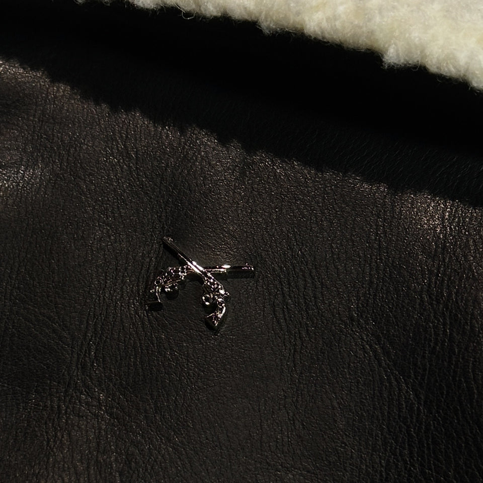 Load image into Gallery viewer, OIL WAX LEATHER JACKET / BLACK