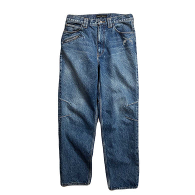 STONE BIO CRYSTAL DENIM PANTS  / INDIGO
