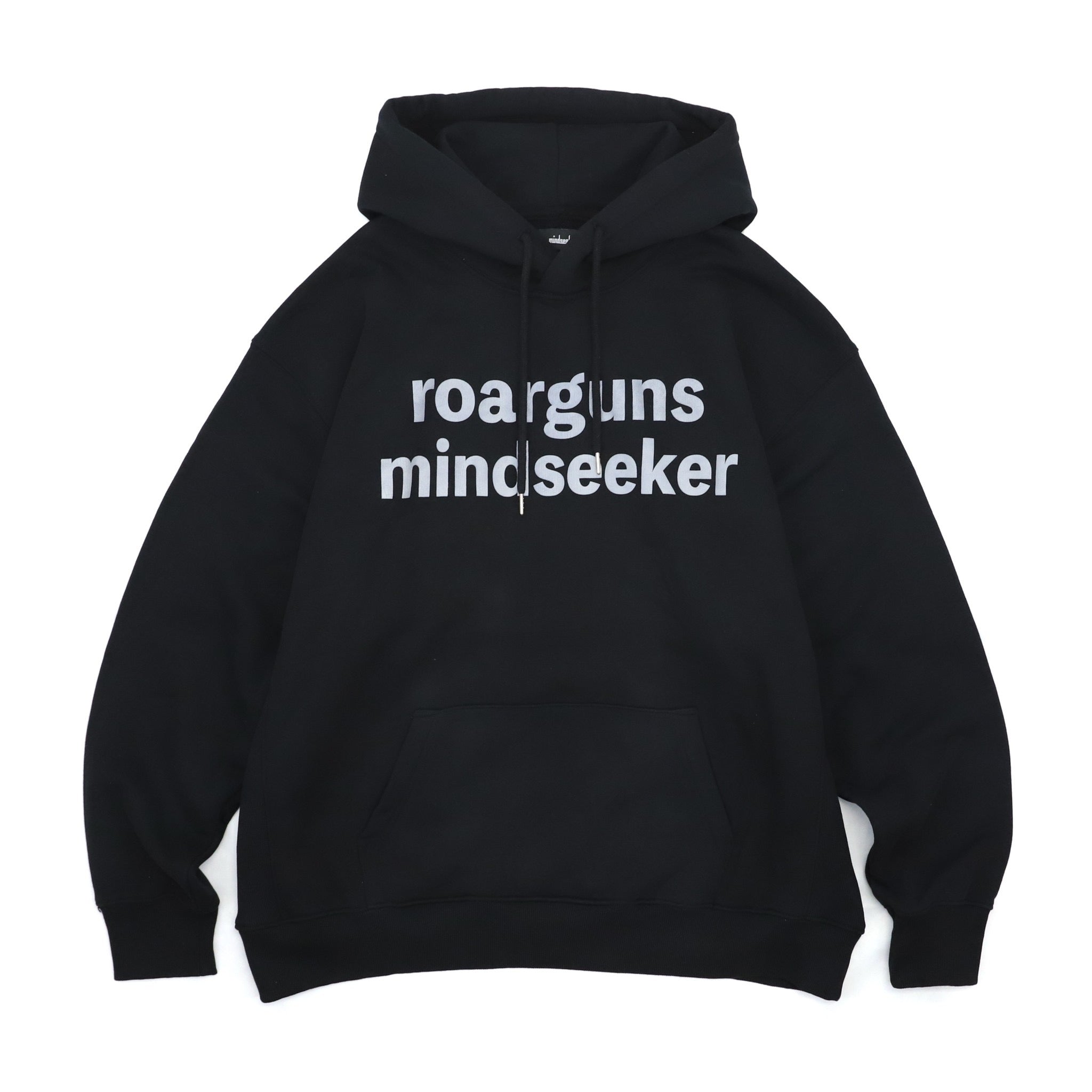 roarguns × mindseeker HOODIE / BLACK – roarguns ONLINE STORE