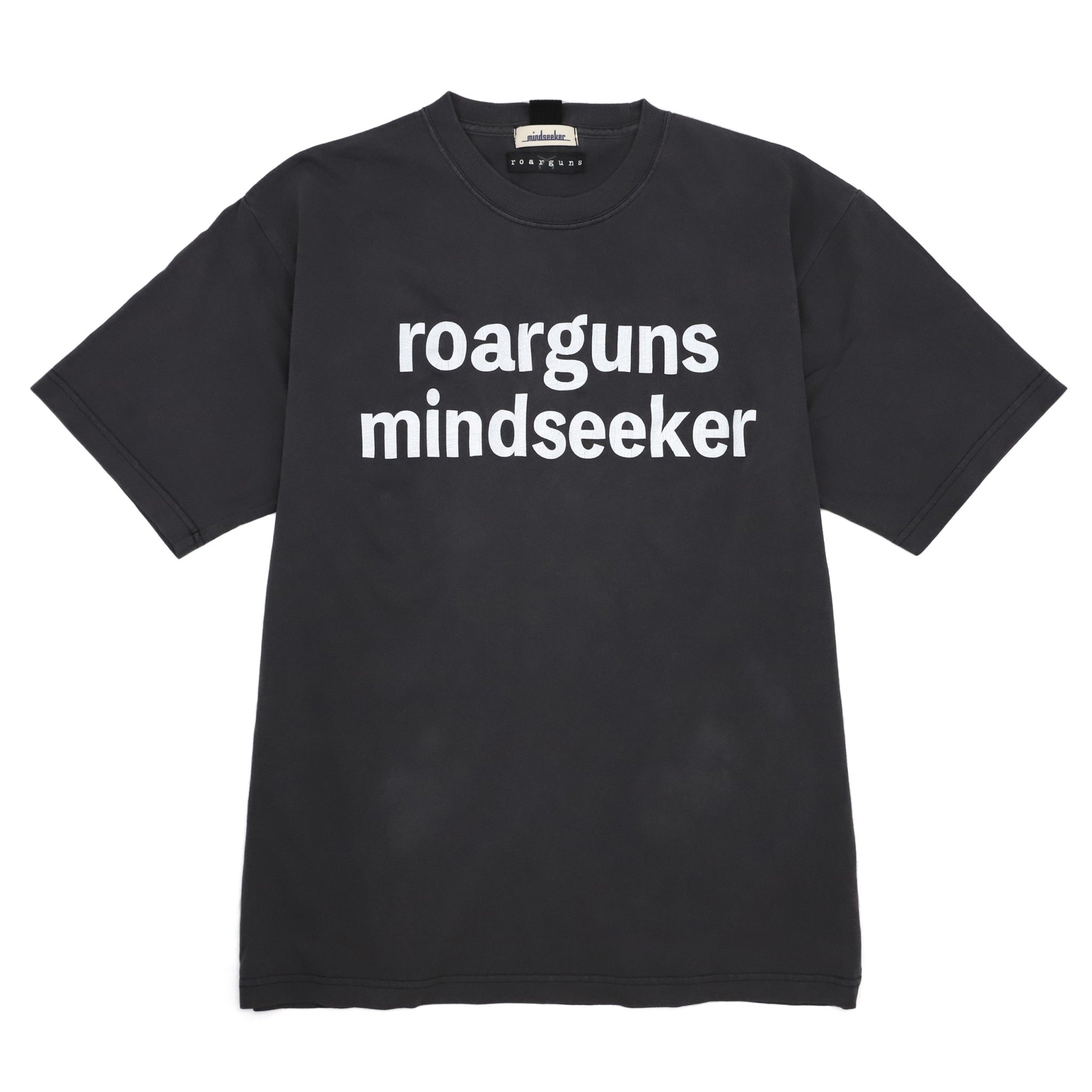 roarguns × mindseeker T / BLACK – roarguns ONLINE STORE