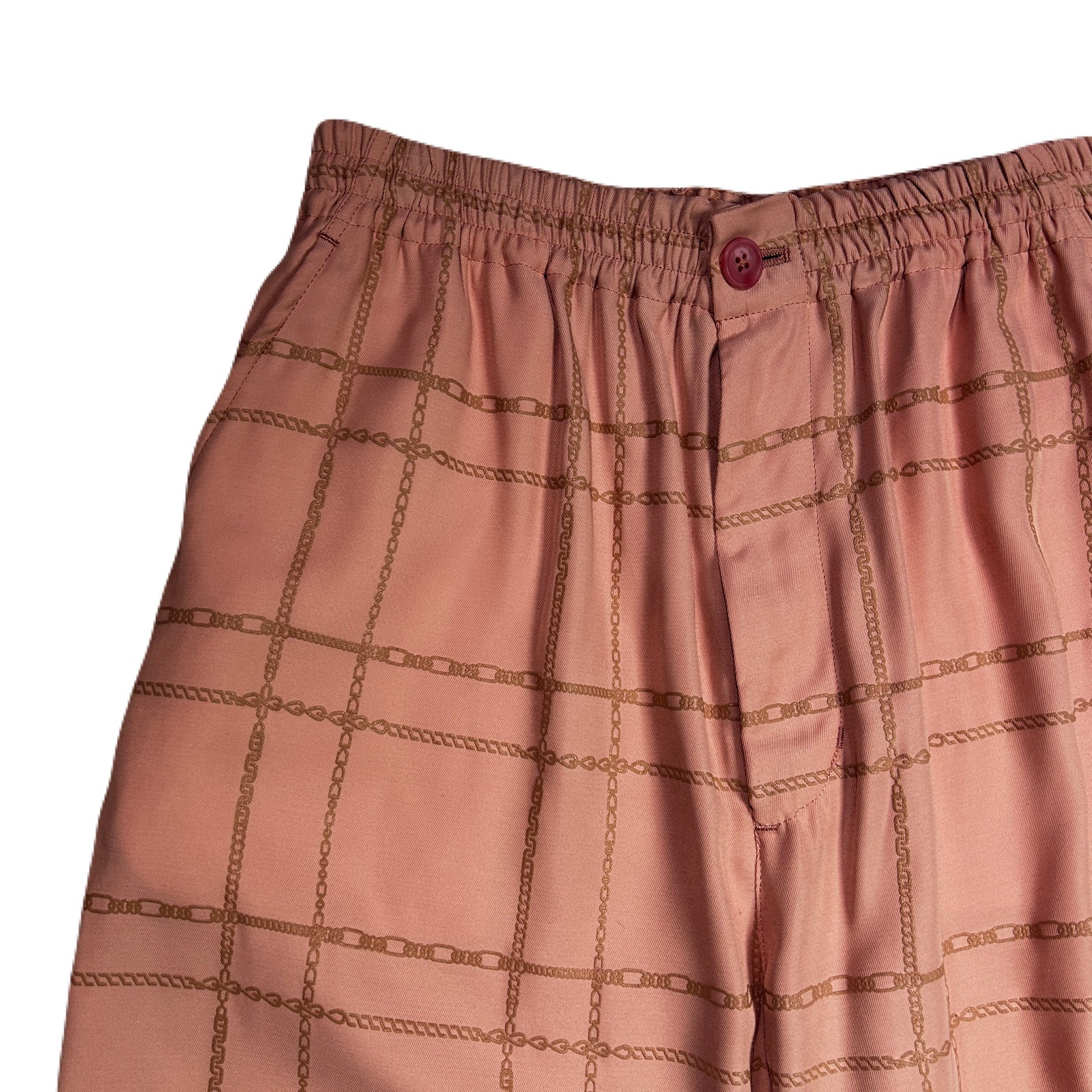 Load image into Gallery viewer, WOMENS CHAIN CHECK PANTS / PINK