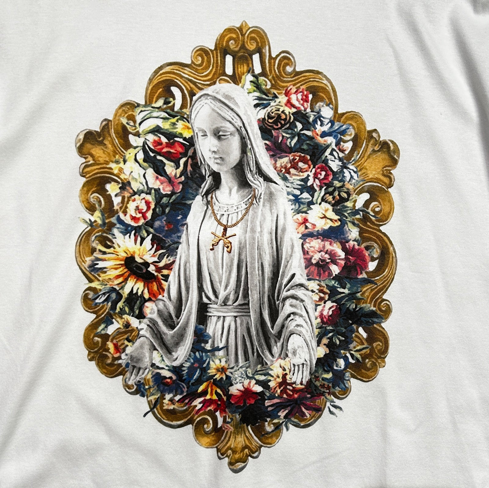 将图片加载到图库查看器，MARIA INKJET T-SHIRT / WHITE