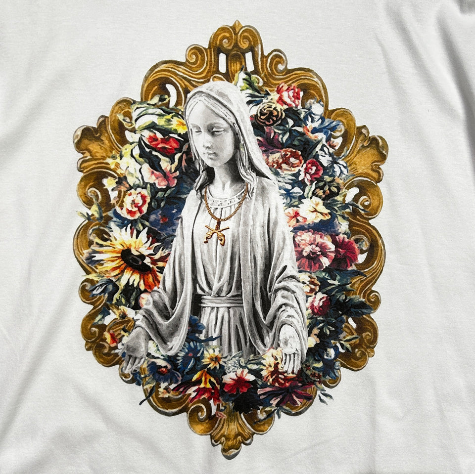 将图片加载到图库查看器，MARIA INKJET T-SHIRT / WHITE