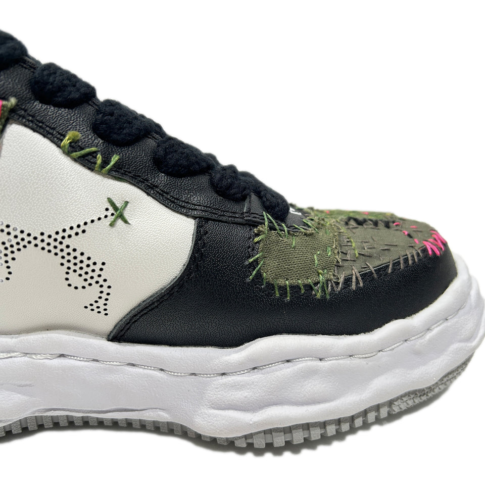 画像をギャラリービューアに読み込む, JunAle SASHIKO Maison MIHARAYASUHIRO SNEAKER / GREEN x WHITE