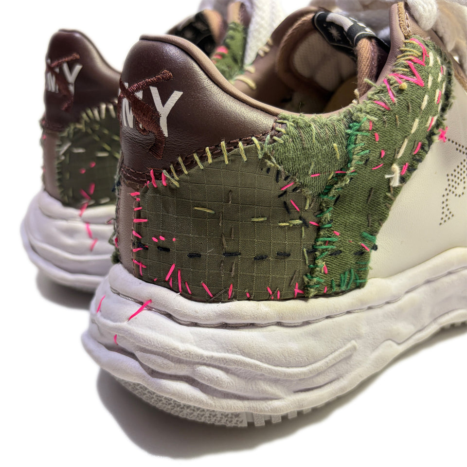 画像をギャラリービューアに読み込む, JunAle SASHIKO Maison MIHARAYASUHIRO SNEAKER / BEIGE x WHITE