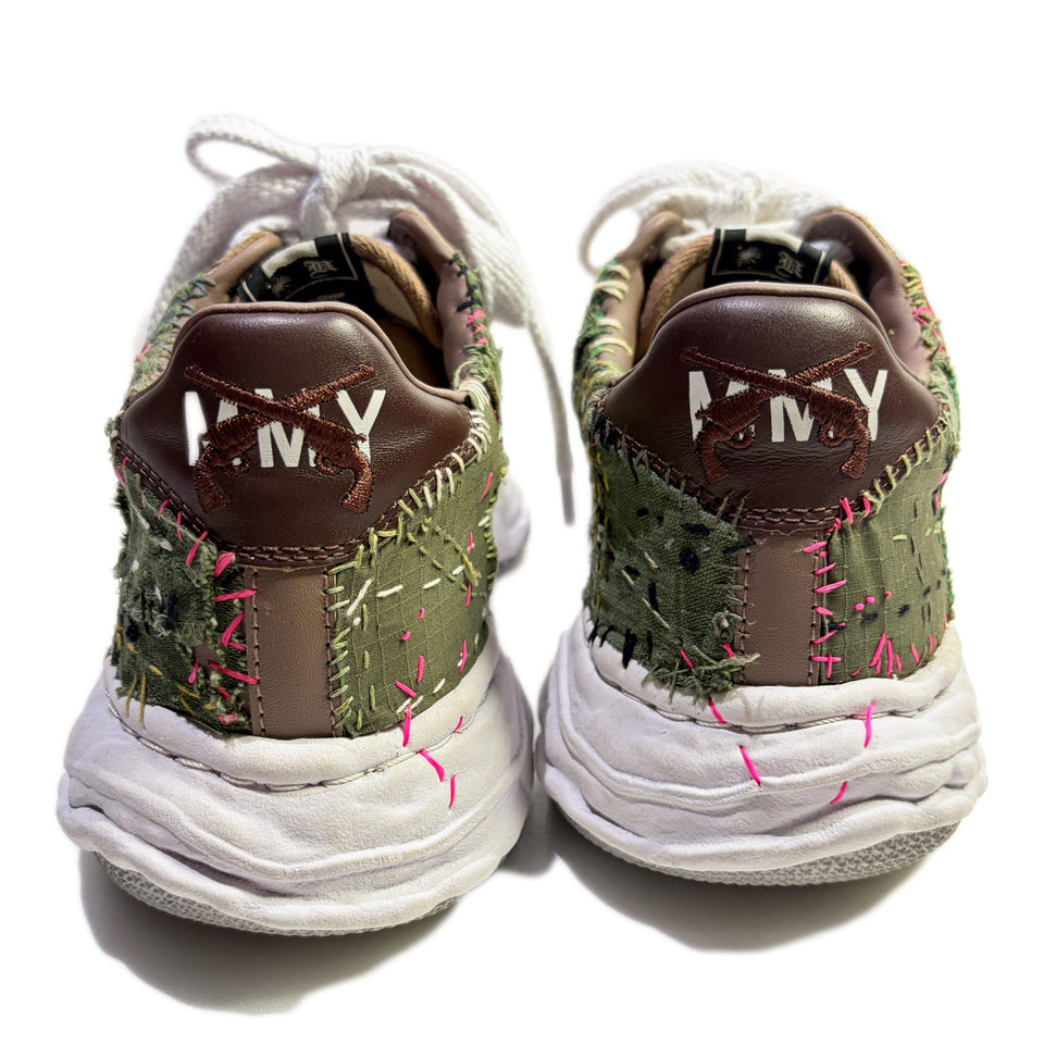 画像をギャラリービューアに読み込む, JunAle SASHIKO Maison MIHARAYASUHIRO SNEAKER / BEIGE x WHITE