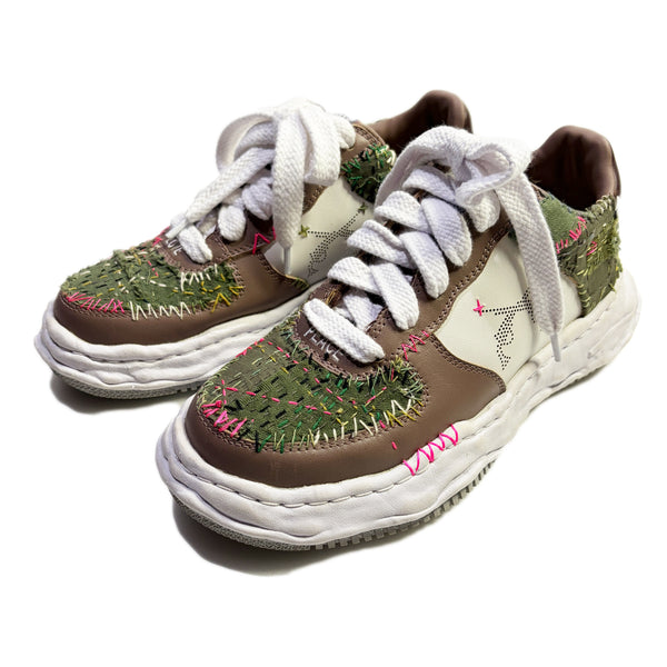JunAle SASHIKO Maison MIHARAYASUHIRO SNEAKER / BEIGE x WHITE
