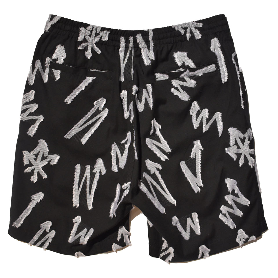 Load image into Gallery viewer, ARROW CUT JACQUARD SHORTS