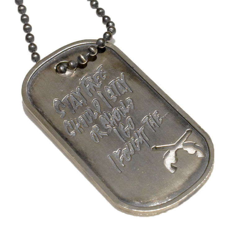 Load image into Gallery viewer, CROSSGUN DOG TAG NECKLACE