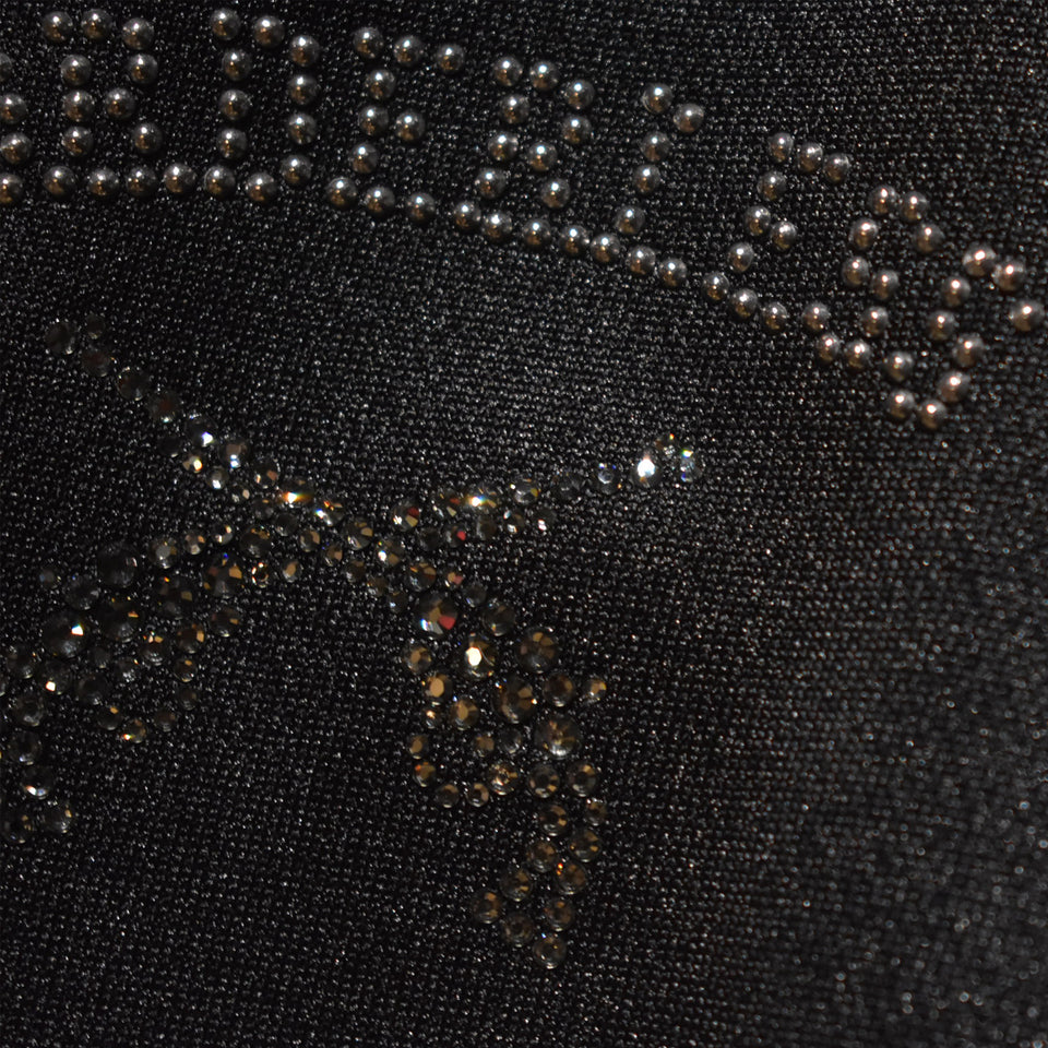 Load image into Gallery viewer, VARSITY TRACK JACKET EMBLEM / BLACK x BLACK