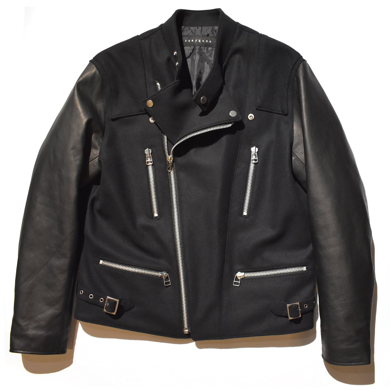 画像をギャラリービューアに読み込む, S100 MELTON COW LEATHER RIDERS JACKET