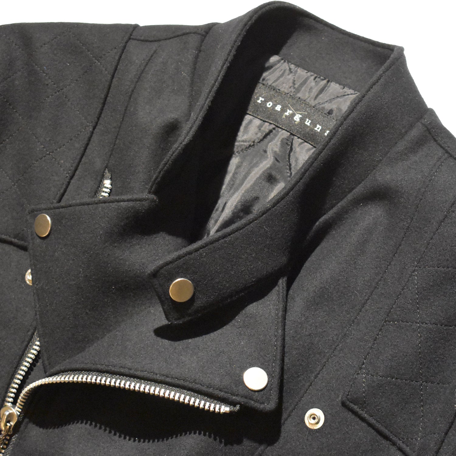 画像をギャラリービューアに読み込む, S100 MELTON COW LEATHER RIDERS JACKET