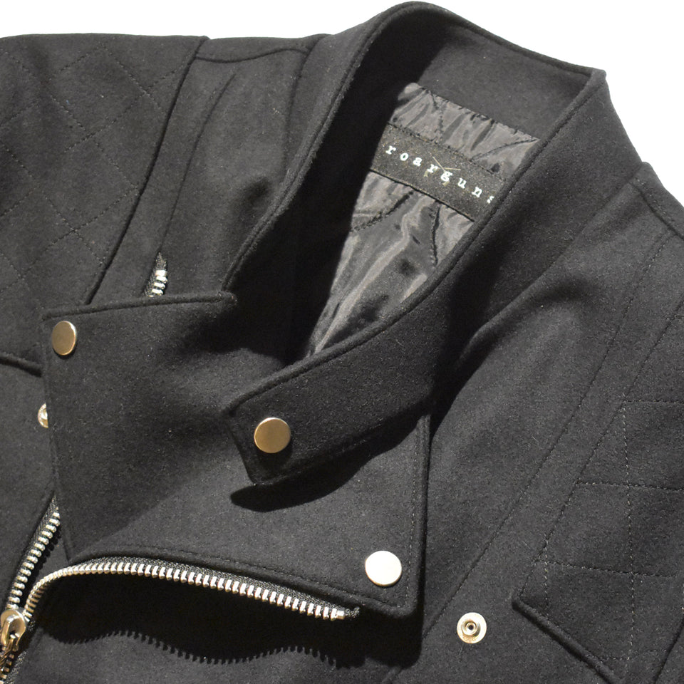 画像をギャラリービューアに読み込む, S100 MELTON COW LEATHER RIDERS JACKET