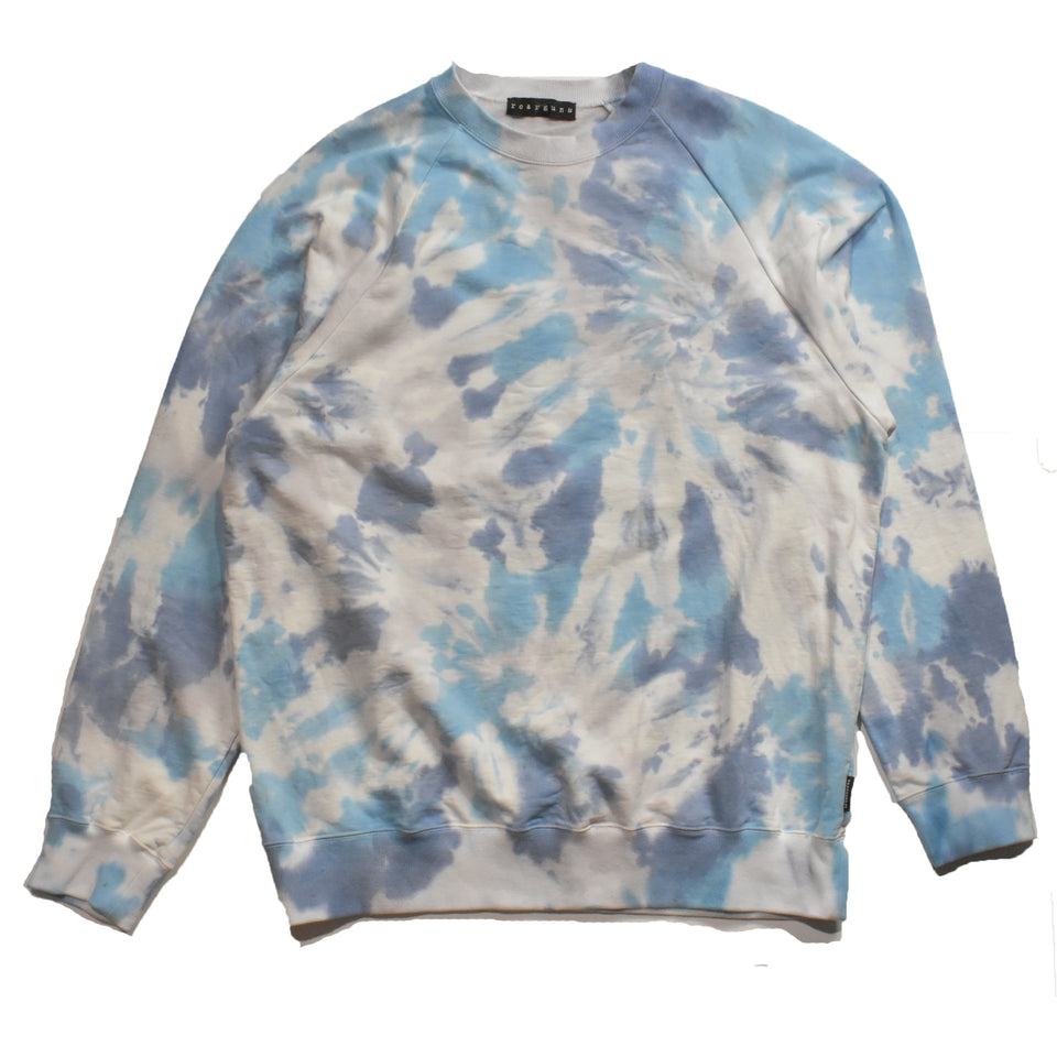 Load image into Gallery viewer, TIEDYE DUNKWELL SWEAT / SKY BLUE