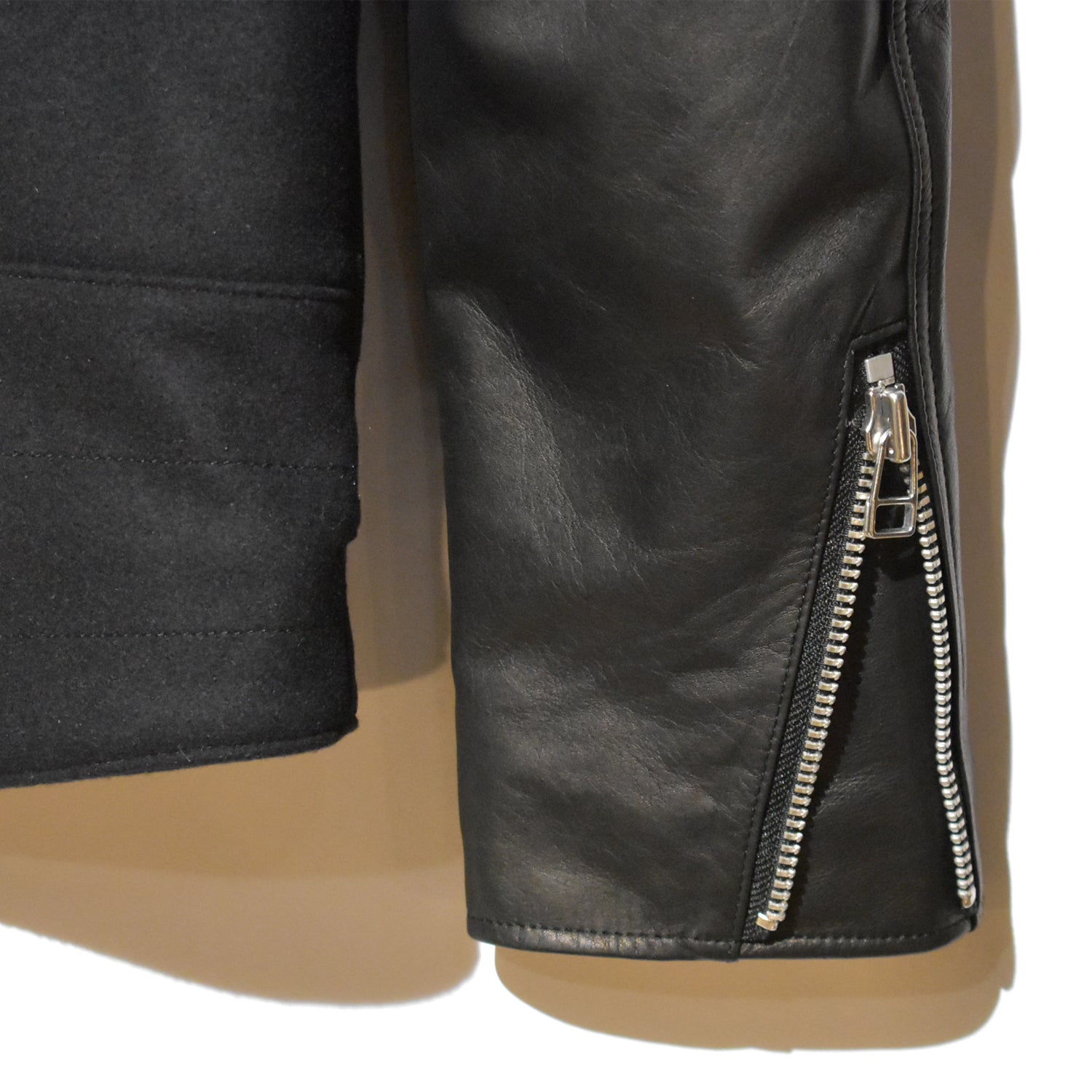 画像をギャラリービューアに読み込む, S100 MELTON COW LEATHER RIDERS JACKET