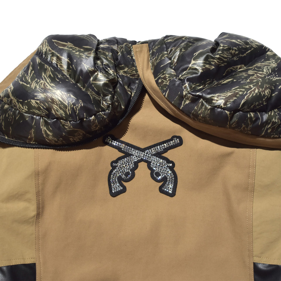 画像をギャラリービューアに読み込む, BACK SATIN DOWN CROSSGUN Made by ZANTER