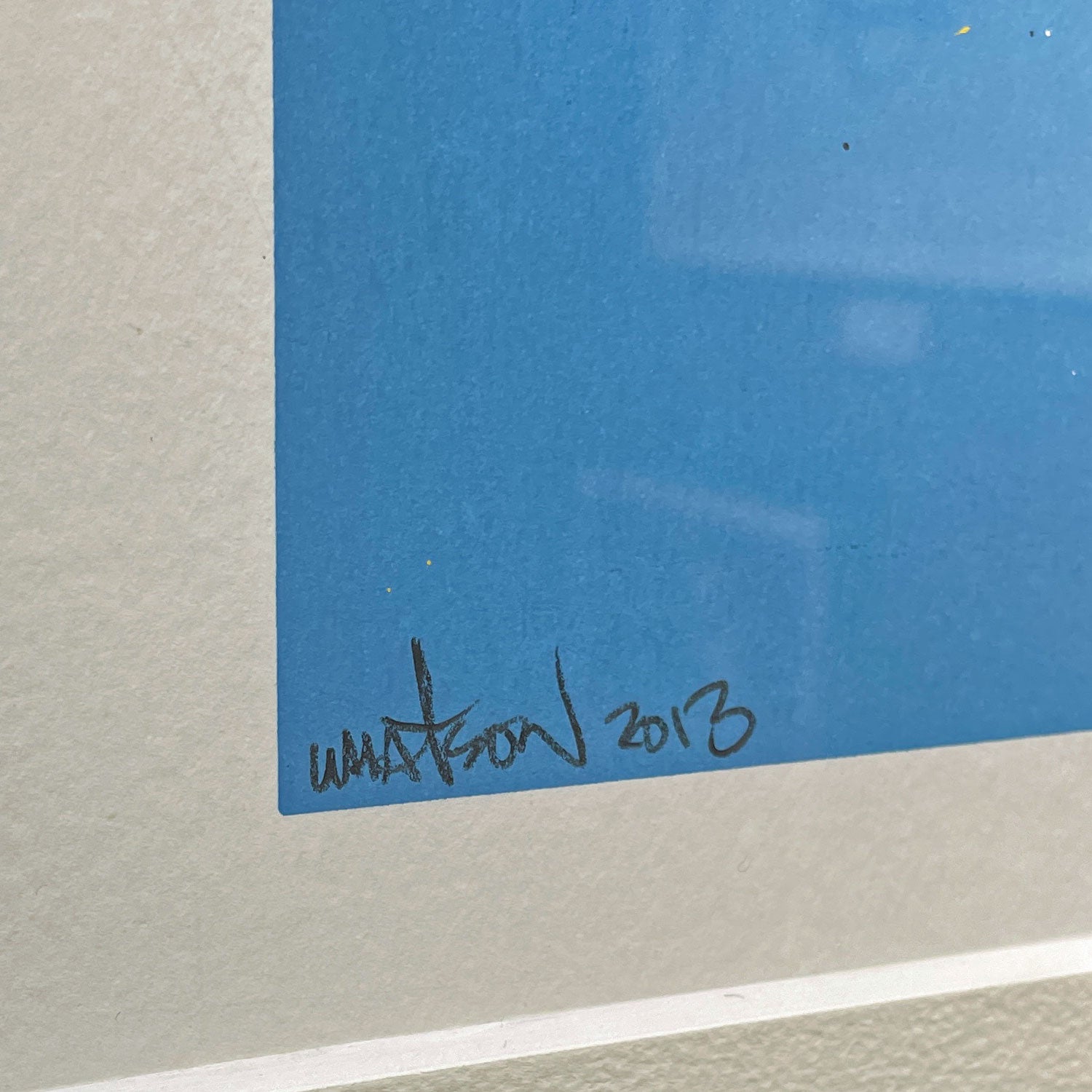 将图片加载到图库查看器，MARTIN WHATSON / Hand FInished LOVE COPS (BLUE)
