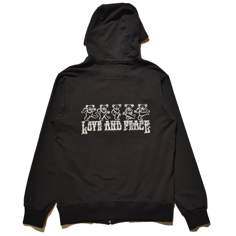 Load image into Gallery viewer, GRATEFUL DEAD x roarguns HOODIE A / BLACK